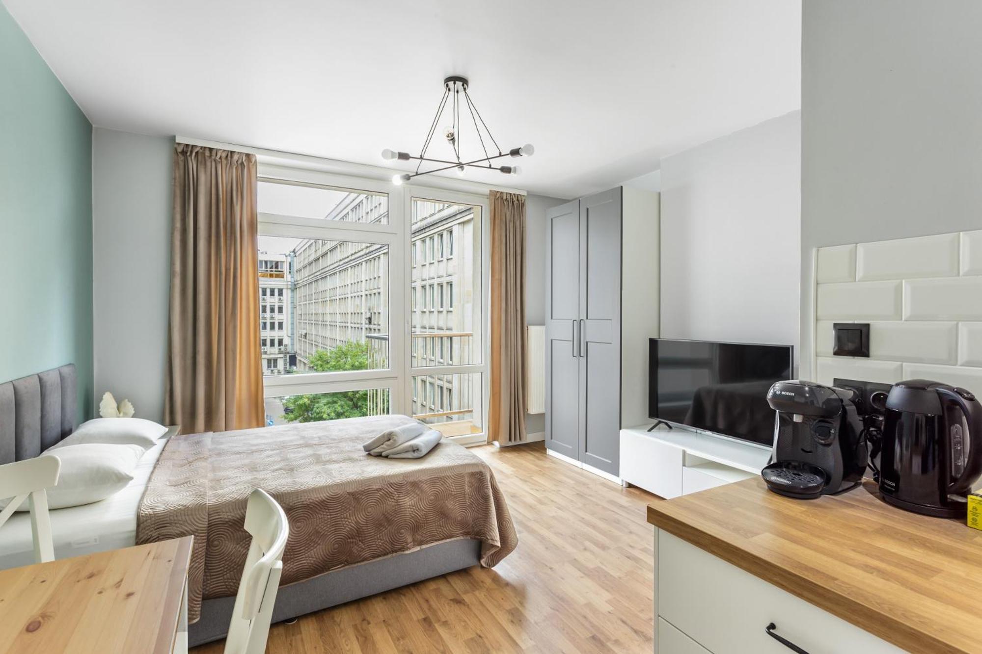 Charming Apartment In The City Center Warsaw Ngoại thất bức ảnh
